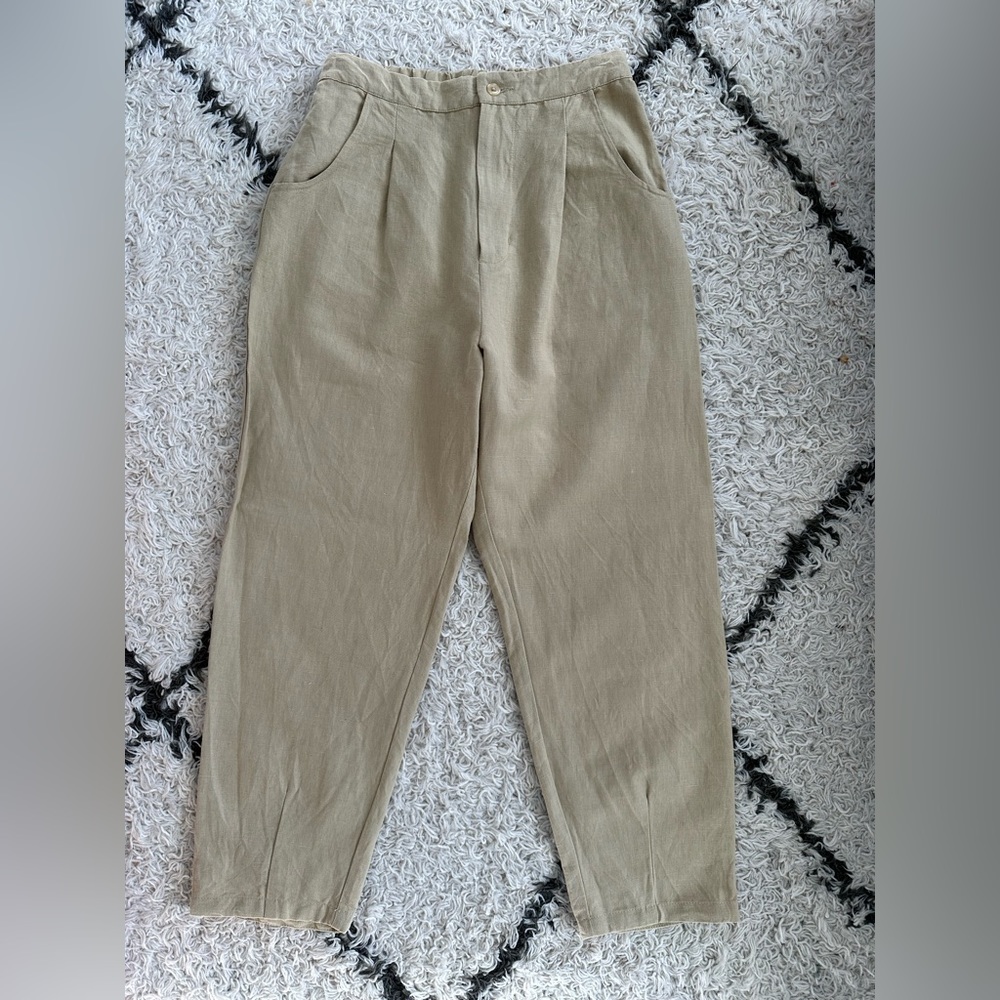 Micaela Greg Nico Pant in Flax